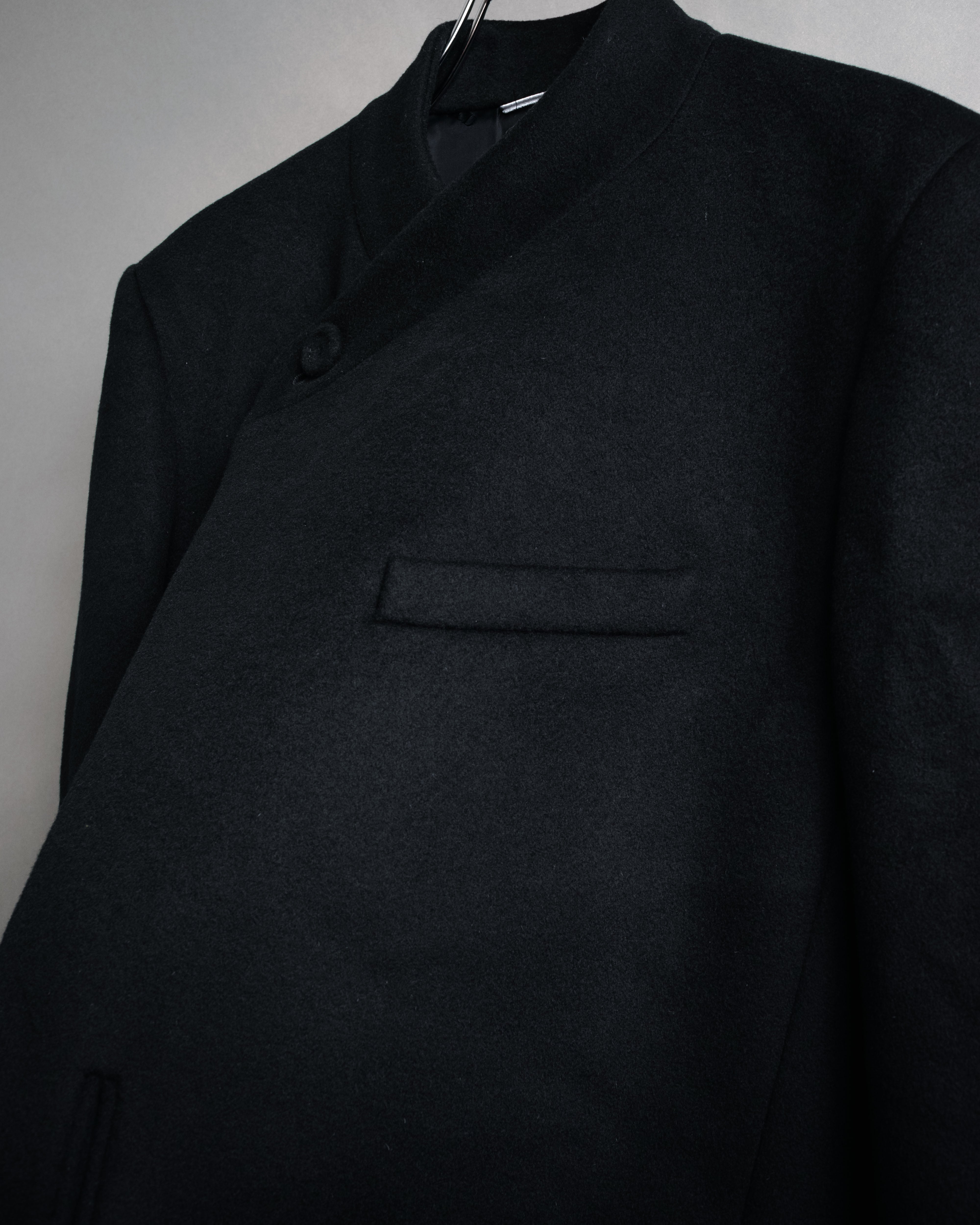 DIOR HOMME (ディオールオム) - アシンメトリー スタンドカラーコート