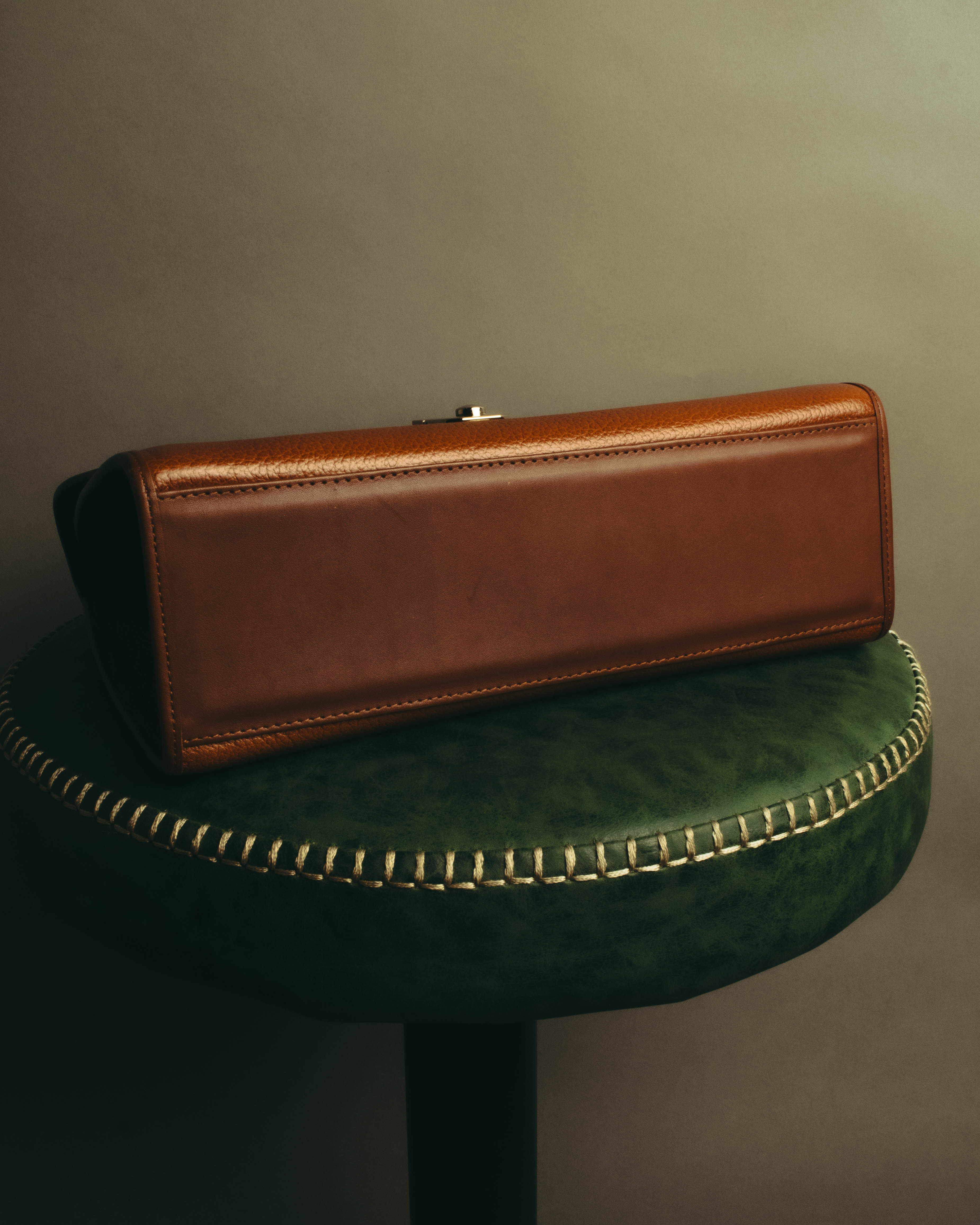 "Burberrys" 80's-90's Structured top handle handbag