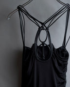 "ISABEL MARANT" Cord-layered strap design sleeveless dress