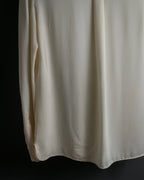 "VALENTINO" Gathered detail ribbon bow tie pullover