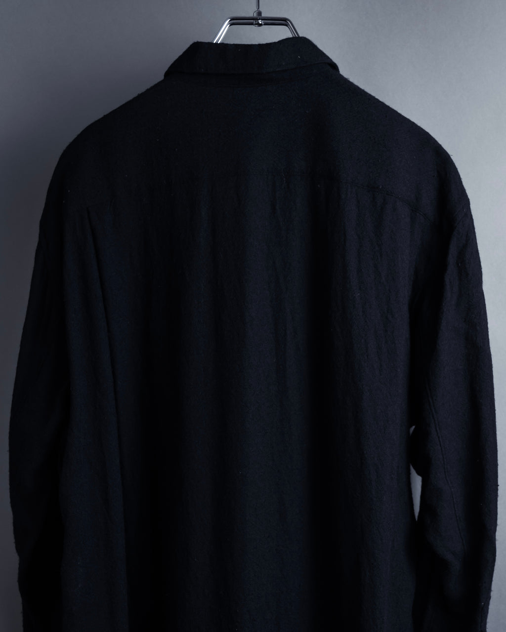 "COMME des GARCONS" 94AW Straight silhouette wool shirt dress