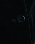 "Christian Dior" 80’s-90’s Silk velvet power tailored jacket