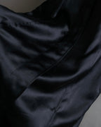 "THOM BROWNE" Shiny long hidden button shirt