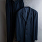 "GIORGIO ARMANI" Long length tailored jacket ＆wide tapered slacks set up