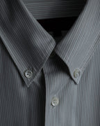 "COMME des GARCONS HOMME" Beautiful pinstripe button-down shirt