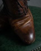 "LOUIS VUITTON" Layered panel design leather shoes