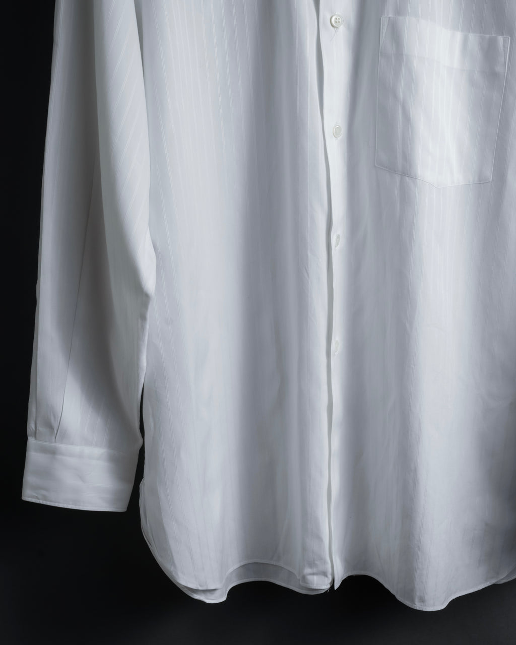 "COMME des GARCONS
HOMME" 90's Keiichi Tanaka design striped shirt