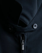 "ARMANI" Minimal design stand up collar blouson