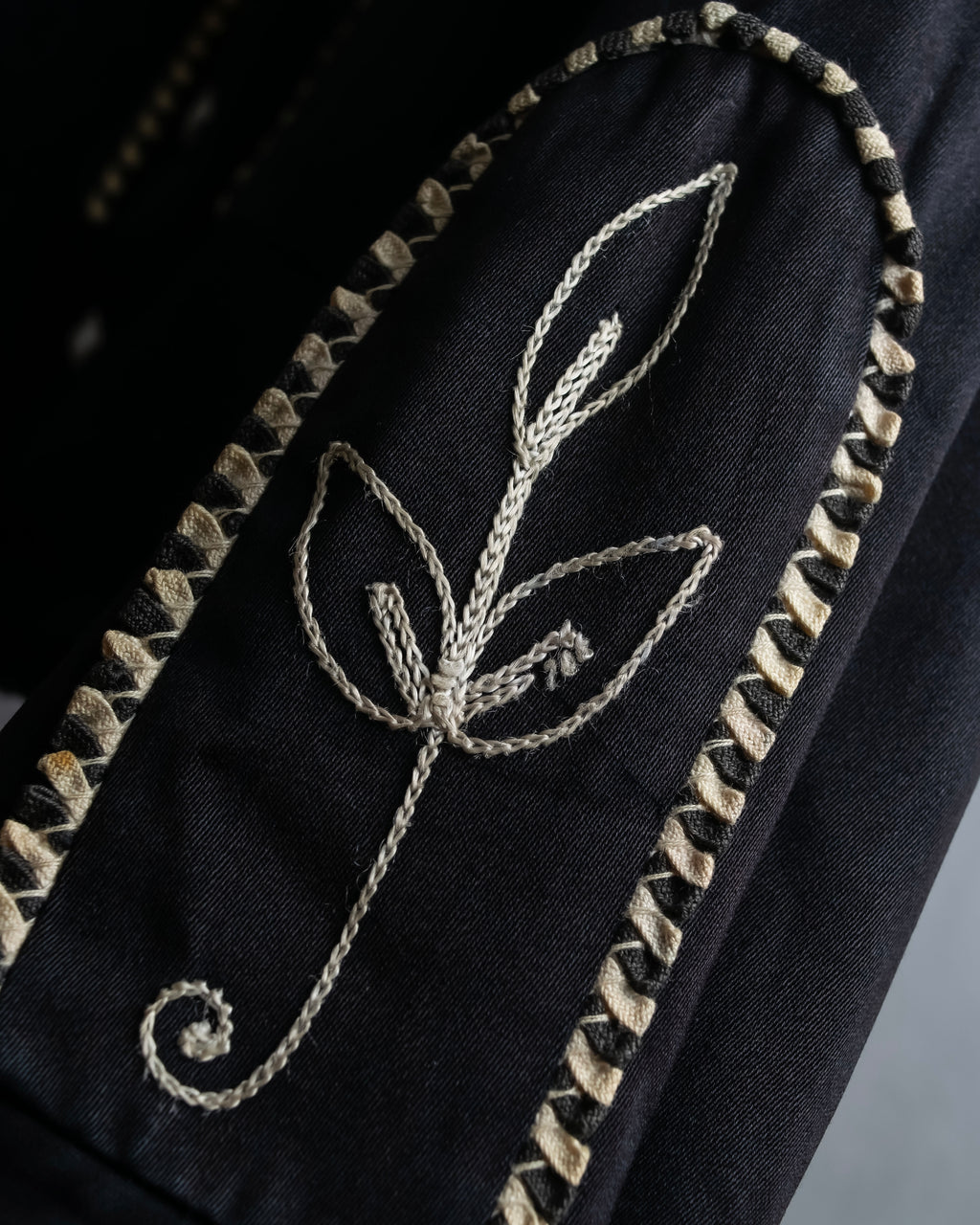 "Vintage Western detail shirt jacket"