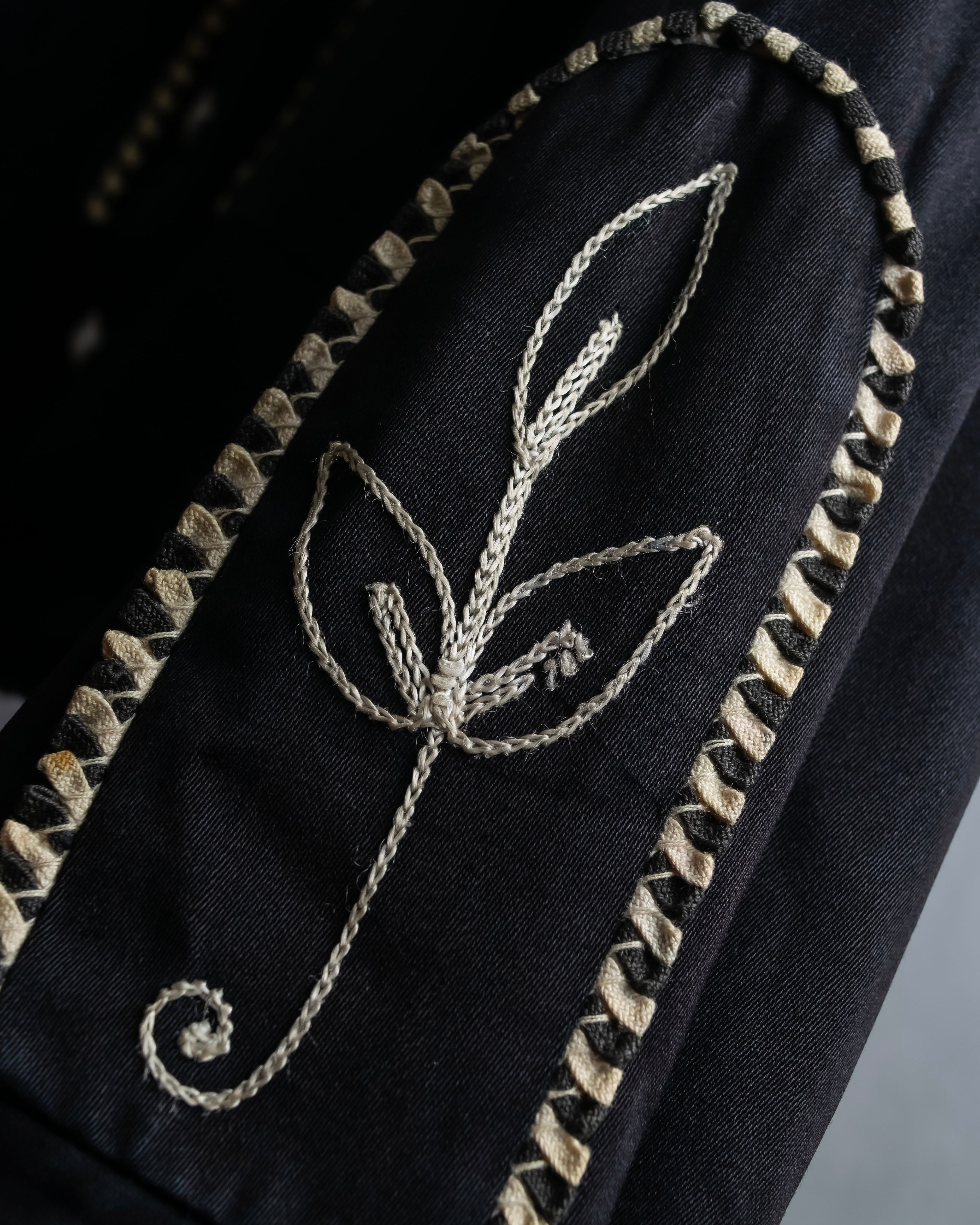 "Vintage Western detail shirt jacket"