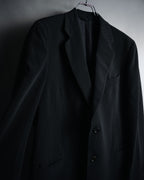 "GIORGIO ARMANI" 08’s-09’s Sharp pinstripe wool two button suit set