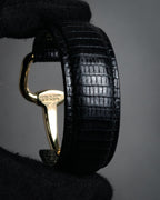 “GUCCI” 90’s-00’s Lizard horsebit bracelet