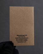 "DIESEL" Silver stud design leather one shoulder bag