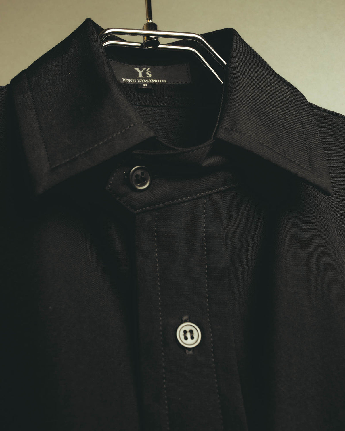 "Y's" 00's Minimalist wool shirt