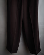 “CELINE” 1997-2003 Wide tapered wool trousers