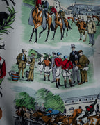 -SPECIAL- “HERMÈS” 70’s-80’s Chantilly carré 45 scarf