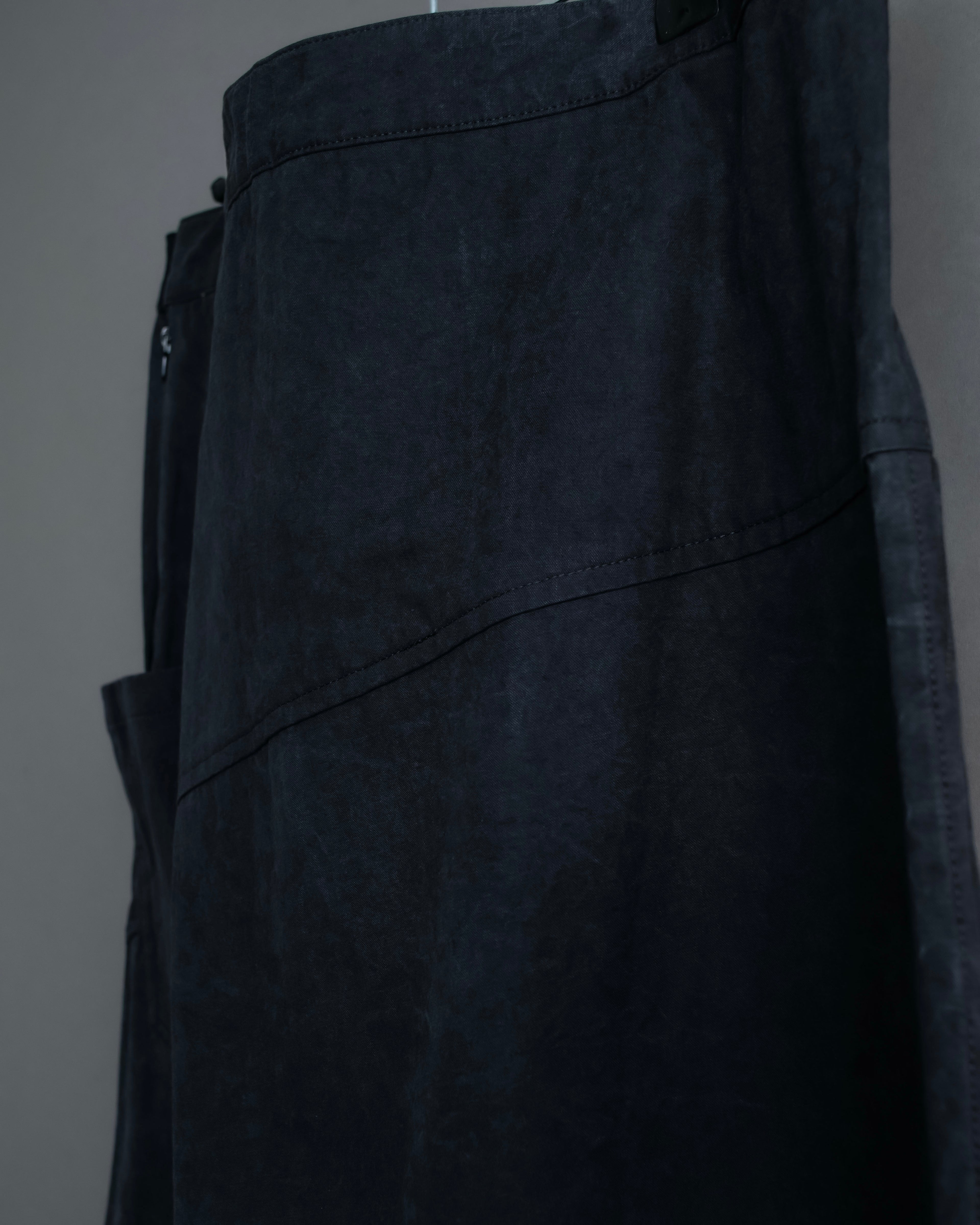 “Y’s 1996SS” Wide silhouette cotton sarouel pants