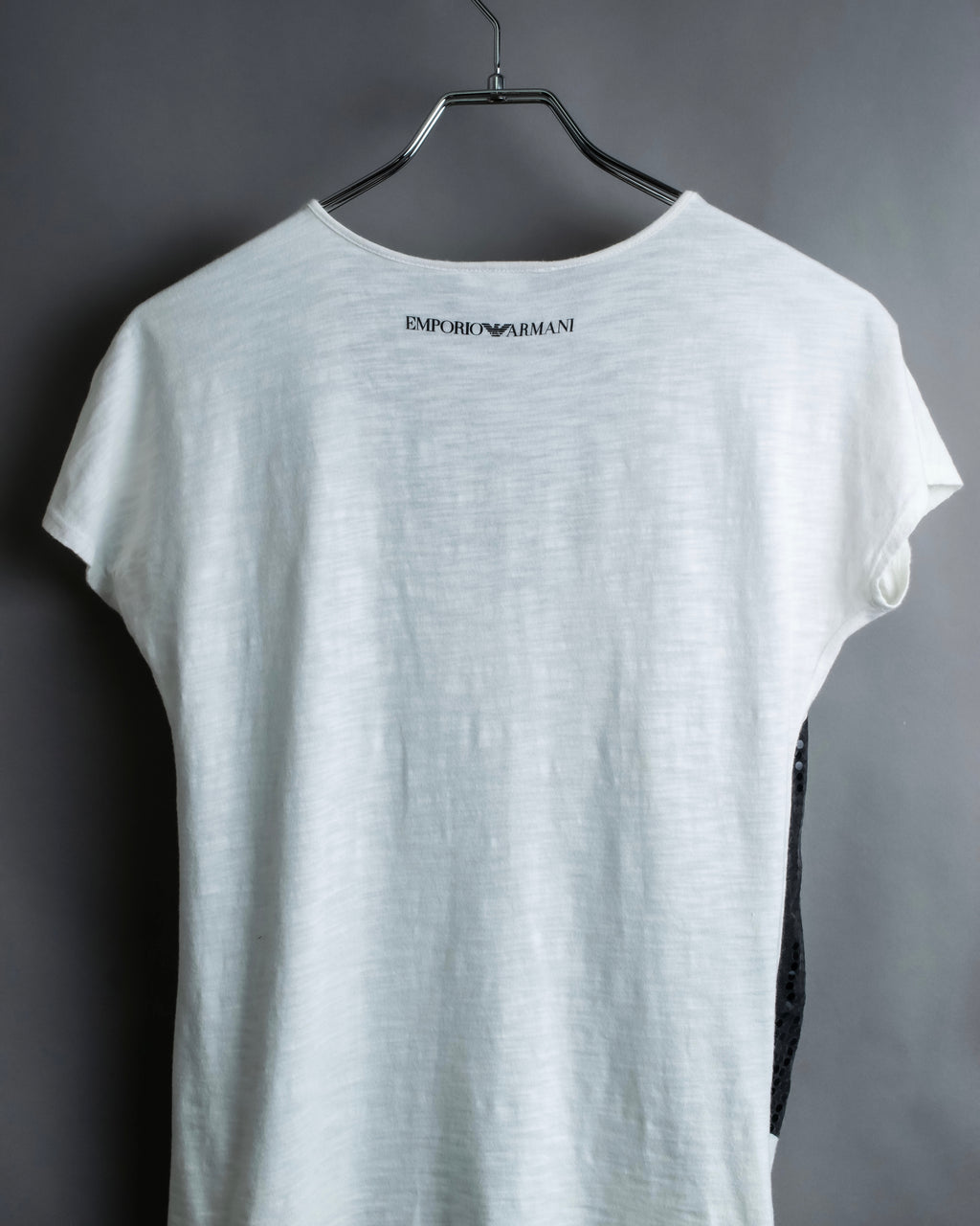 "Emporio Armani" Trompe l'oeil design T-shirt