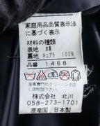 "BALMAIN" Braided detail lamb leather zip-up vest