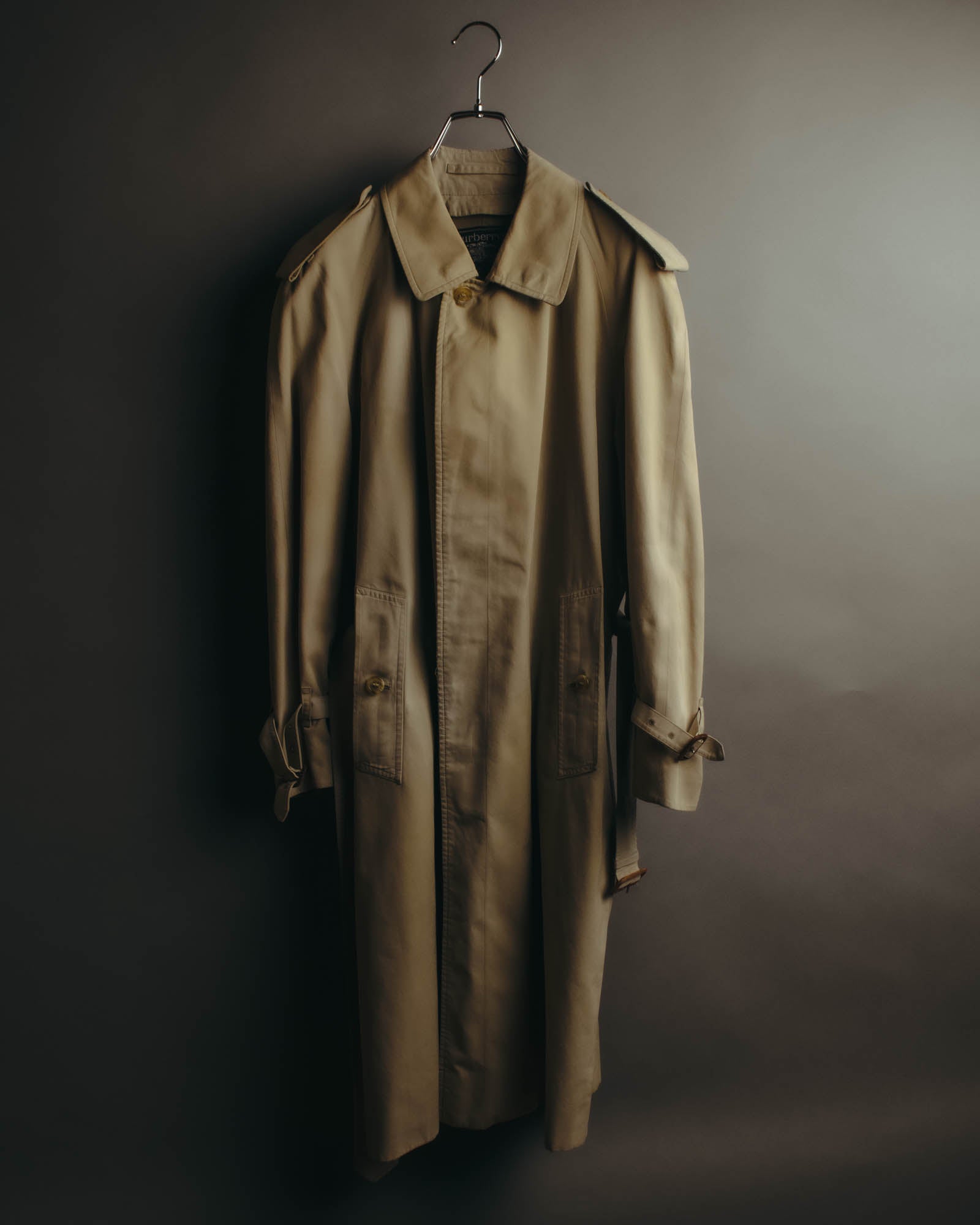 “BURBERRYS” 90’s classic cotton trench coat