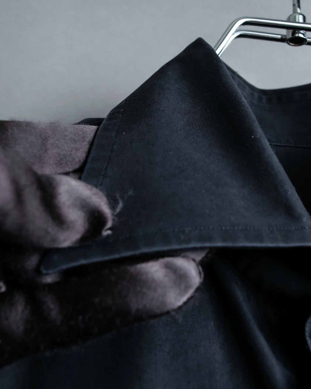 "GUCCI" Horizontal collar oversized shirt