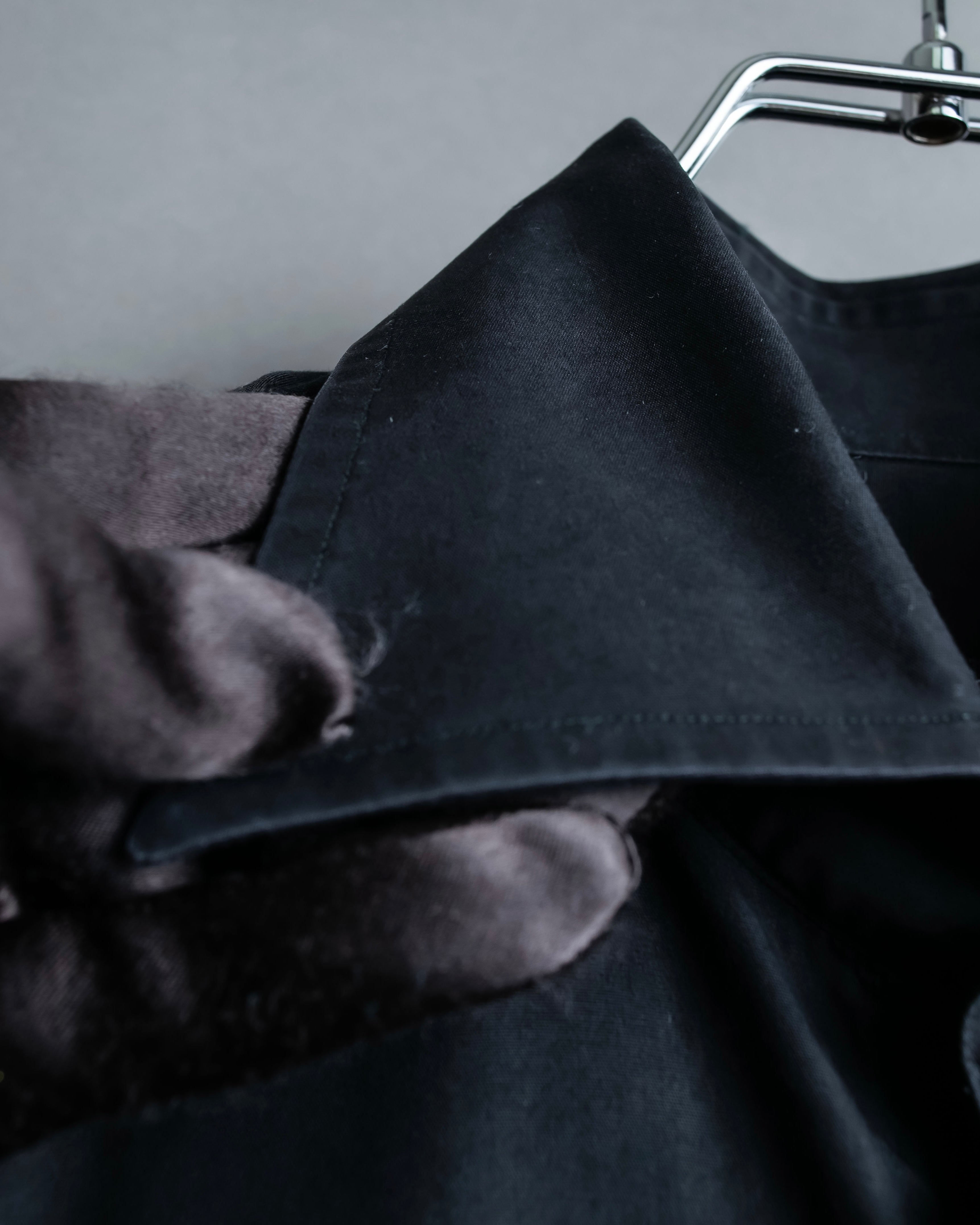 "GUCCI" Horizontal collar oversized shirt