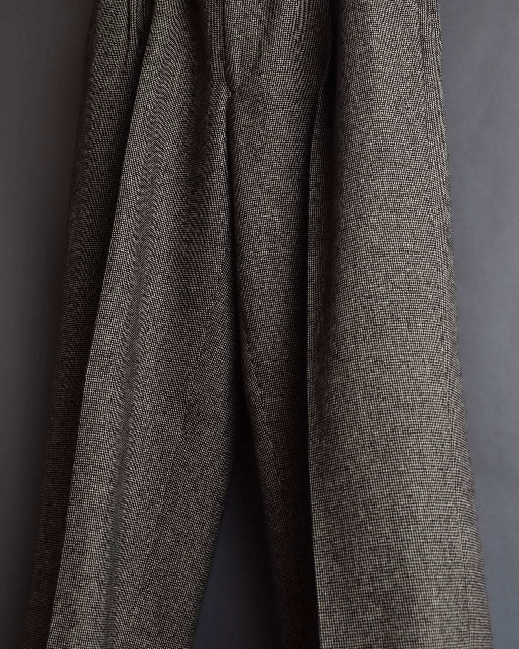 "BROOKS BROTHERS" Melange tweed three-piece suit