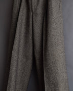 "BROOKS BROTHERS" Melange tweed three-piece suit