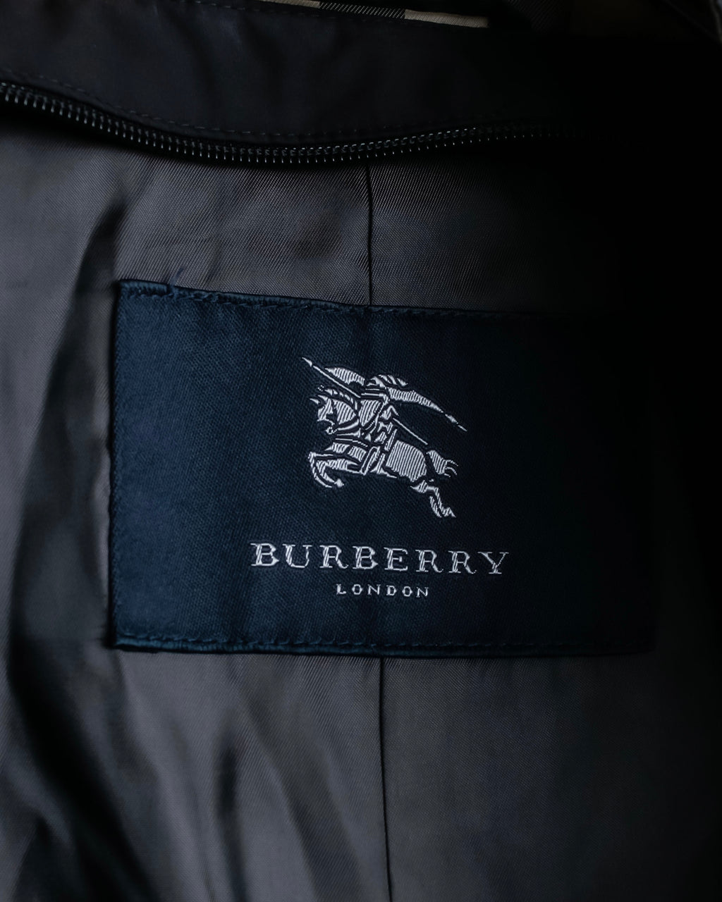 "BURBERRY" Windbreaker design stand collar blouson