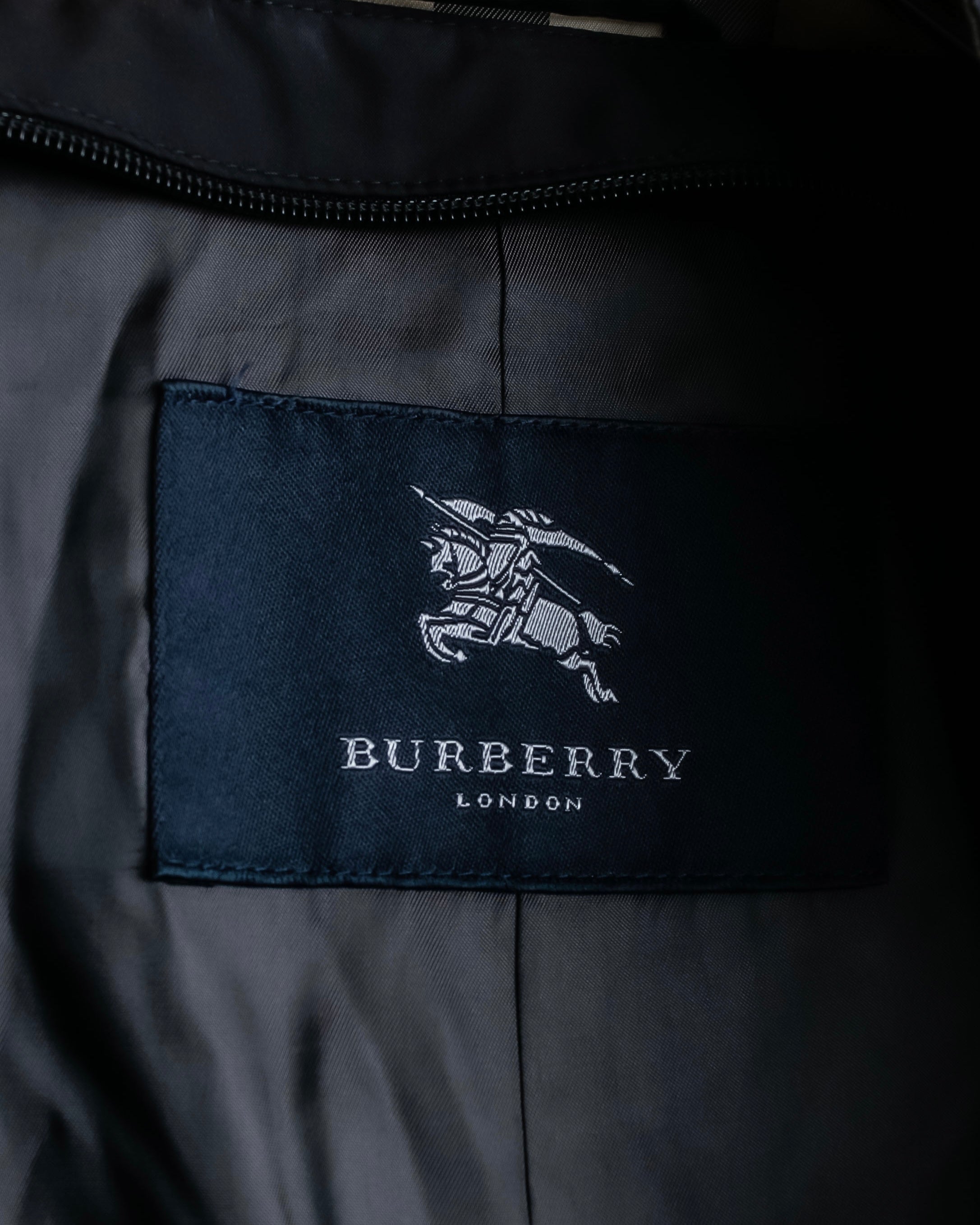 "BURBERRY" Windbreaker design stand collar blouson
