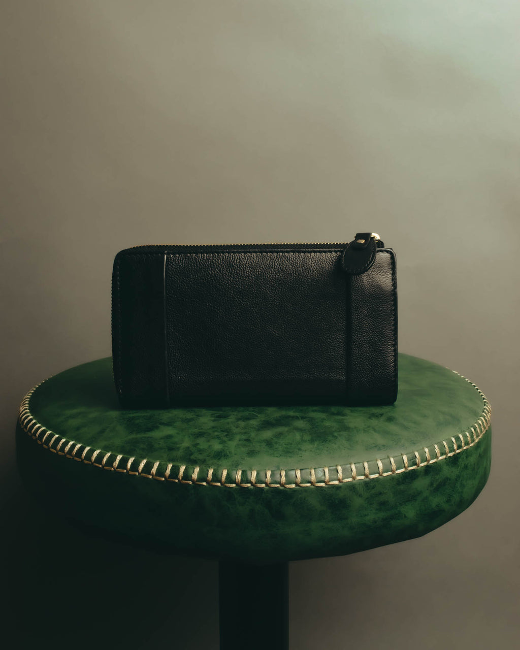 "Chloé" 2010's Black leather long wallet