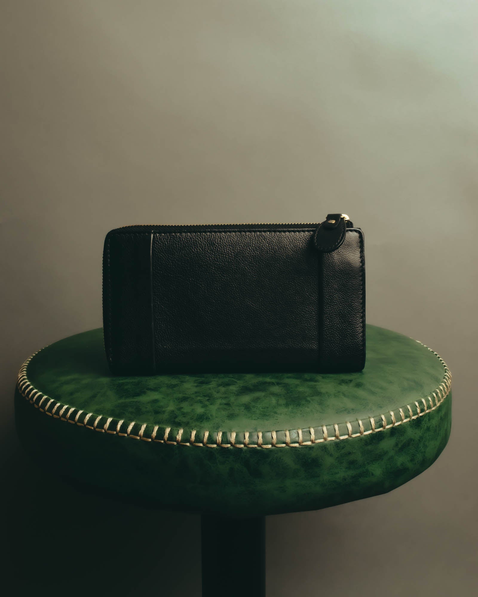 "Chloé" 2010's Black leather long wallet