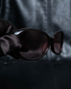 "Miu Miu" reddish brown sporty sunglasses