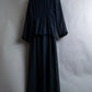 "COMME des GARCONS" Ruffle design Back zipper maxi length dress