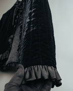 -SPECIAL- “CELINE” 80’s-90’s velvet frilled chain setup