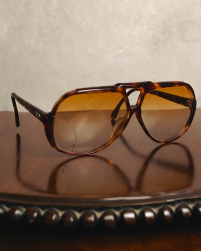 "Yves Saint Laurent" 70's-80's Oversized aviator sunglasses