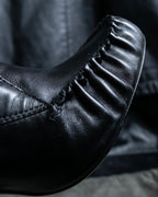 "TOM FORD" Fringe detail western long boots