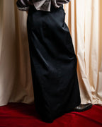 "JEAN PAUL GAULTIER MAILLE FEMME" Side panel design flared skirt