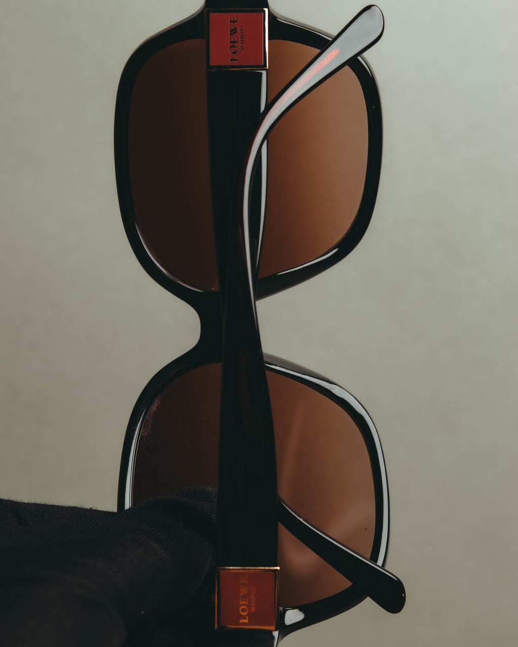 "LOEWE" 00's-10's Oversized butterfly sunglasses
