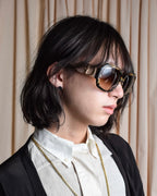 "Christian Dior" Tortoiseshell buckle detail sunglasses
