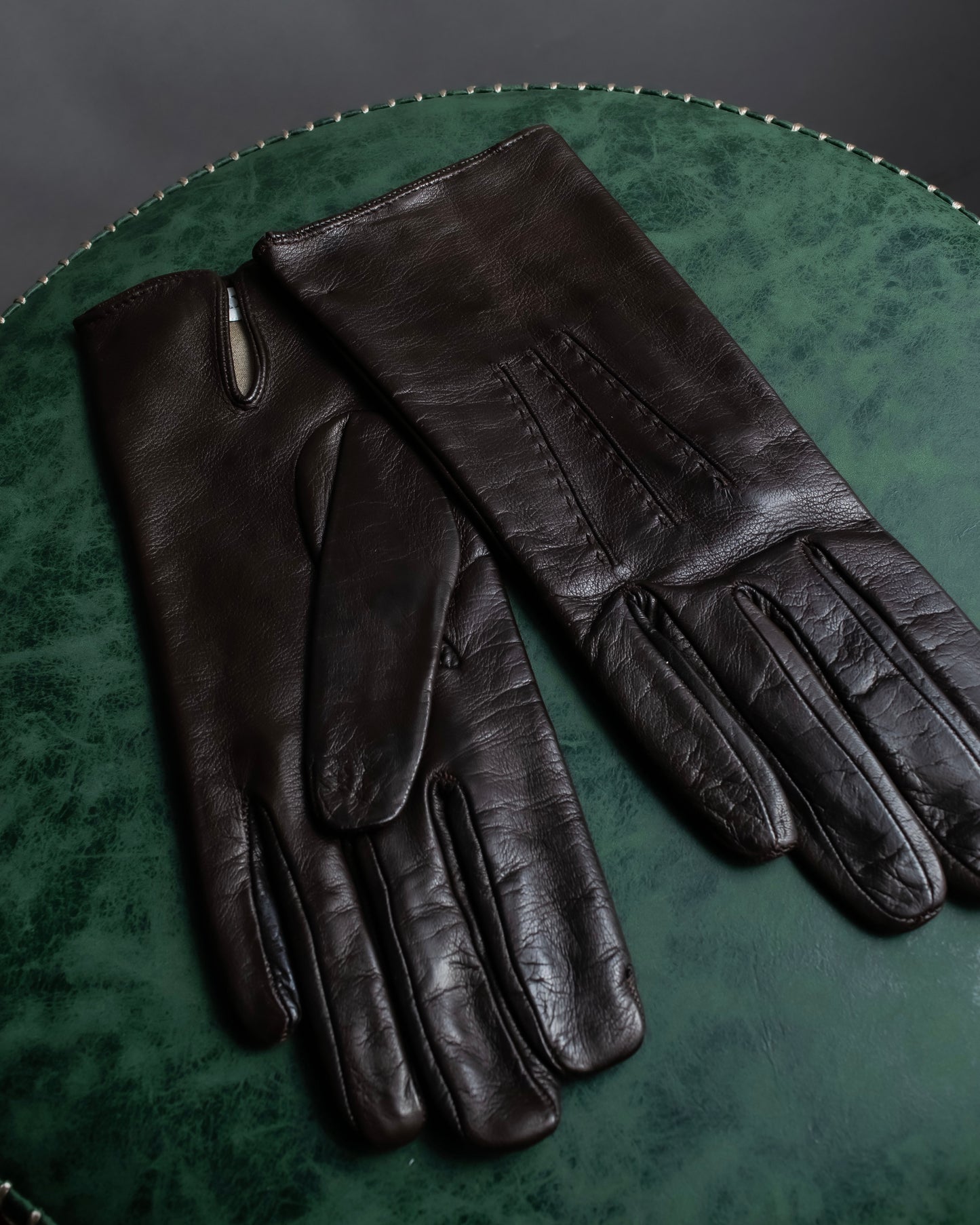 "Max Mara" Beautiful lamb leather gloves