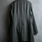 "MM6 MAISON MARGIELA" Wrap front oversized tailored jacket