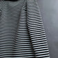 "T by Alexander Wang" Uniform striped ribbed knit pullover