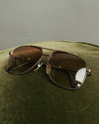 "Burberrys" 90's Classic metal aviator sunglasses