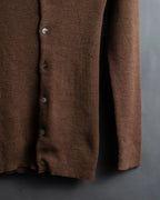 “Comme des garçons ” u-neck knit cardigan