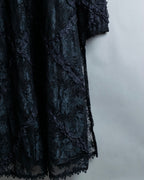 Beautiful sheer long hoodie coat