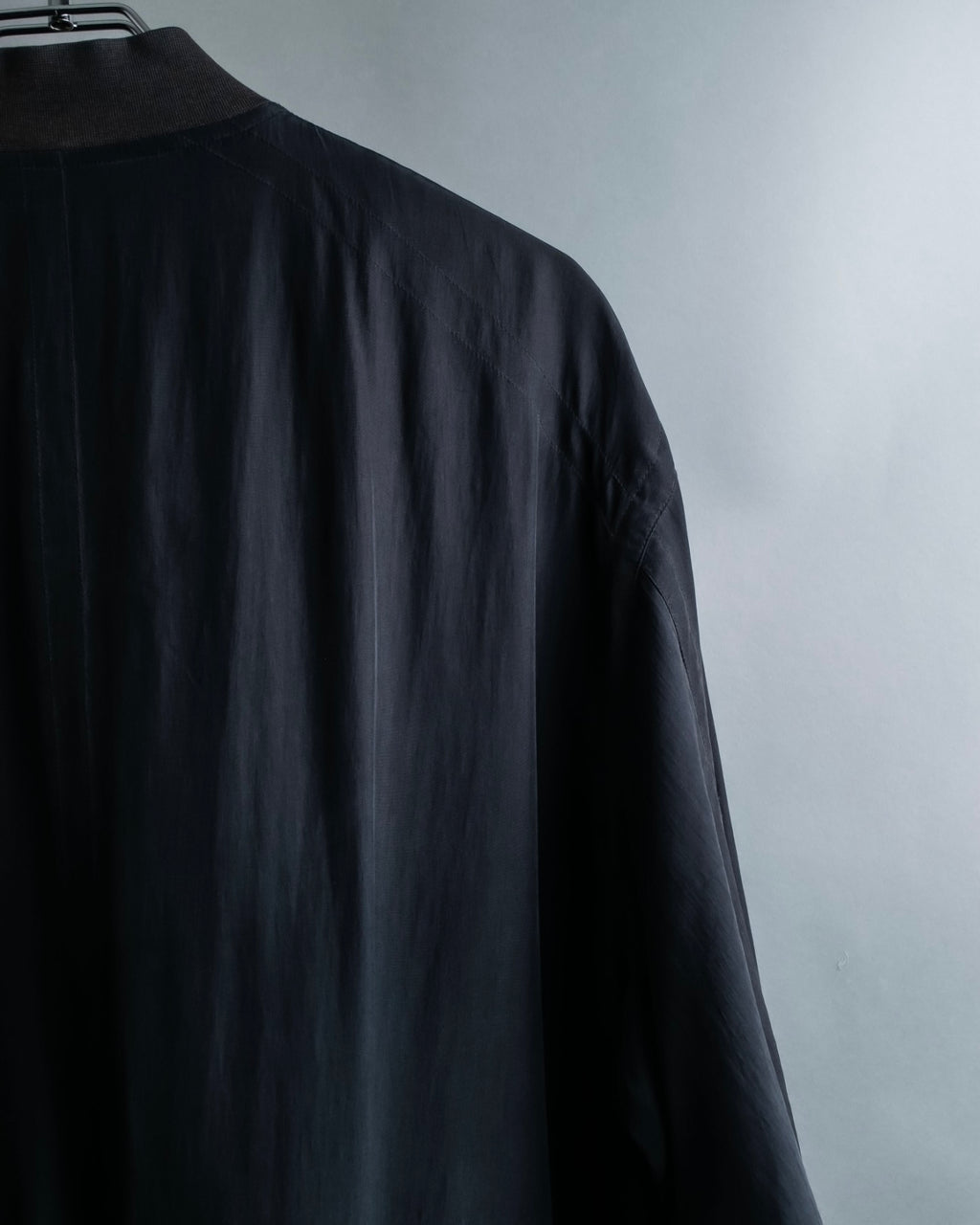 “Vintage” Silk 100% oversized ma-1 jacket