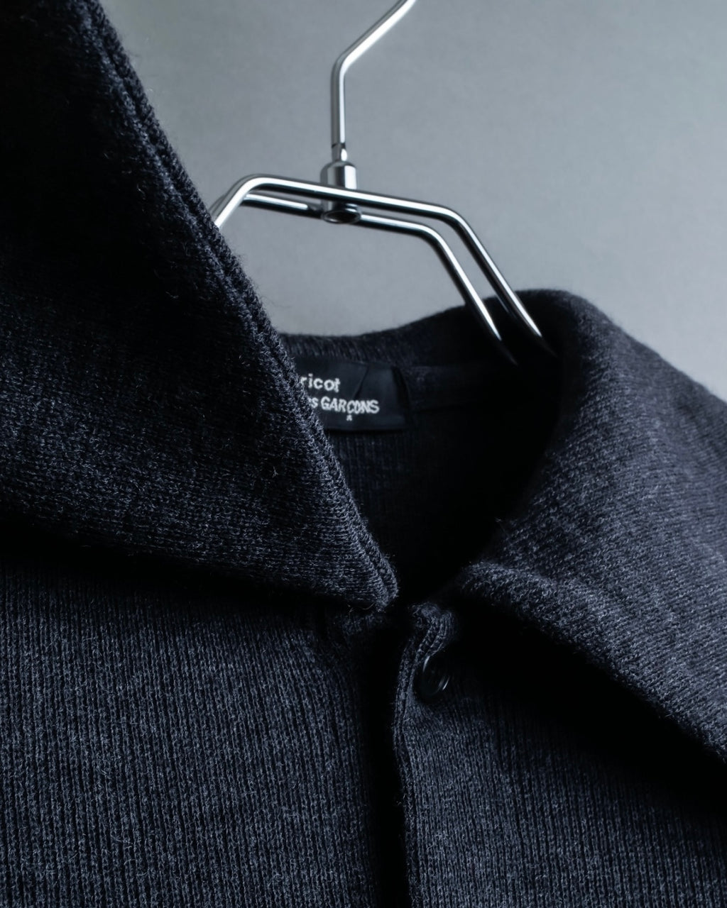 "tricot COMME des GARCONS" Light 100% wool layered knit