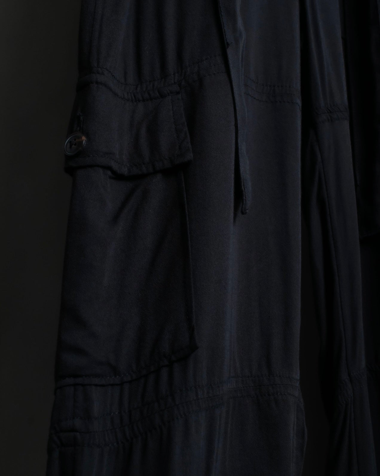 100% rayon thick cargo pants