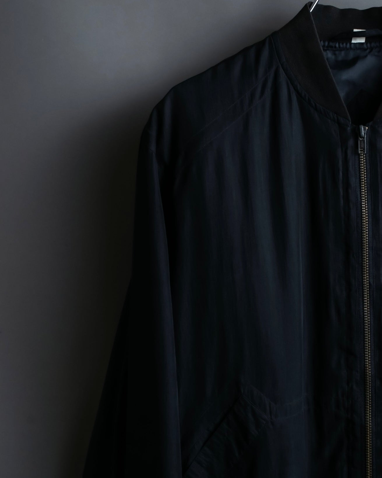 “Vintage” Silk 100% oversized ma-1 jacket